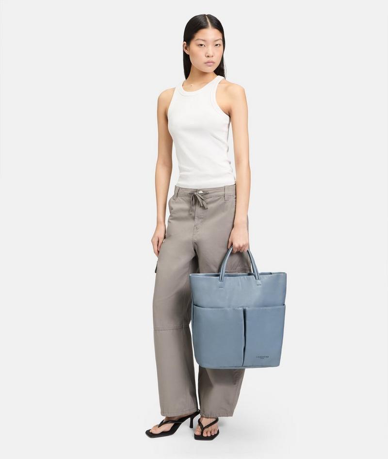 Liebeskind Herren Hera Tote L - Blassblau