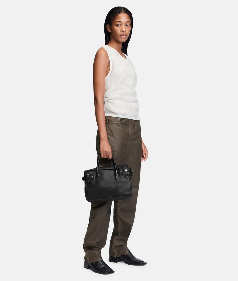 Liebeskind Herren Archive Gloria Satchel M - Schwarz