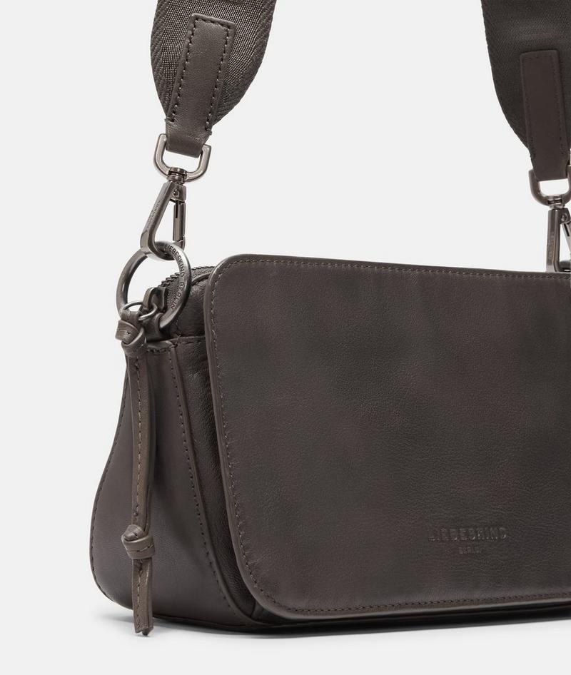 Liebeskind Herren Clarice Crossbody M - Anthrazit