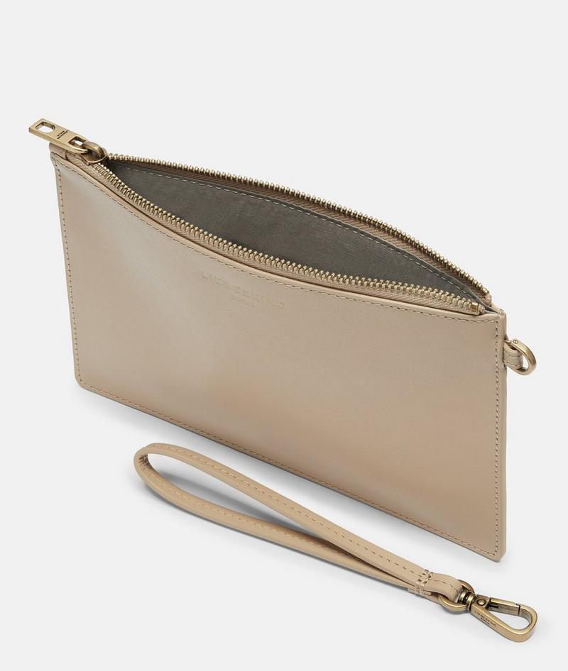 Liebeskind Herren Kiwi Pouch S - Hellbraun