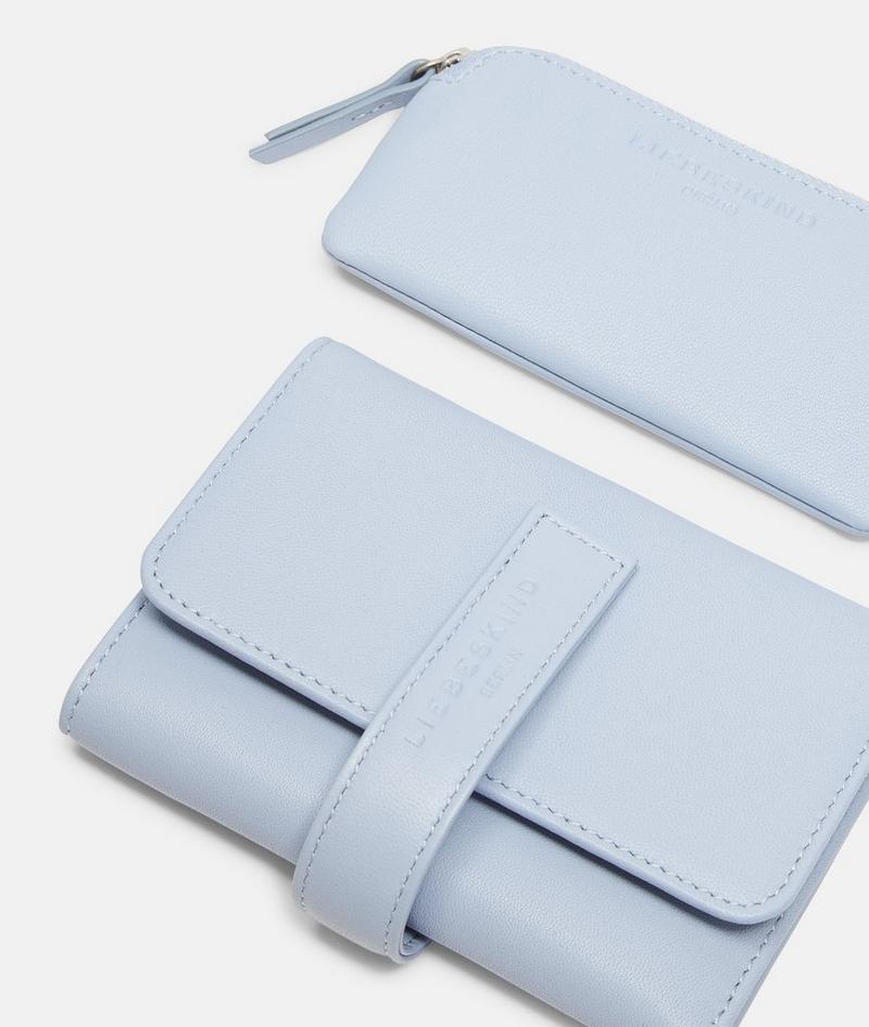 Liebeskind Herren Kate Geldbörse M - Hellblau