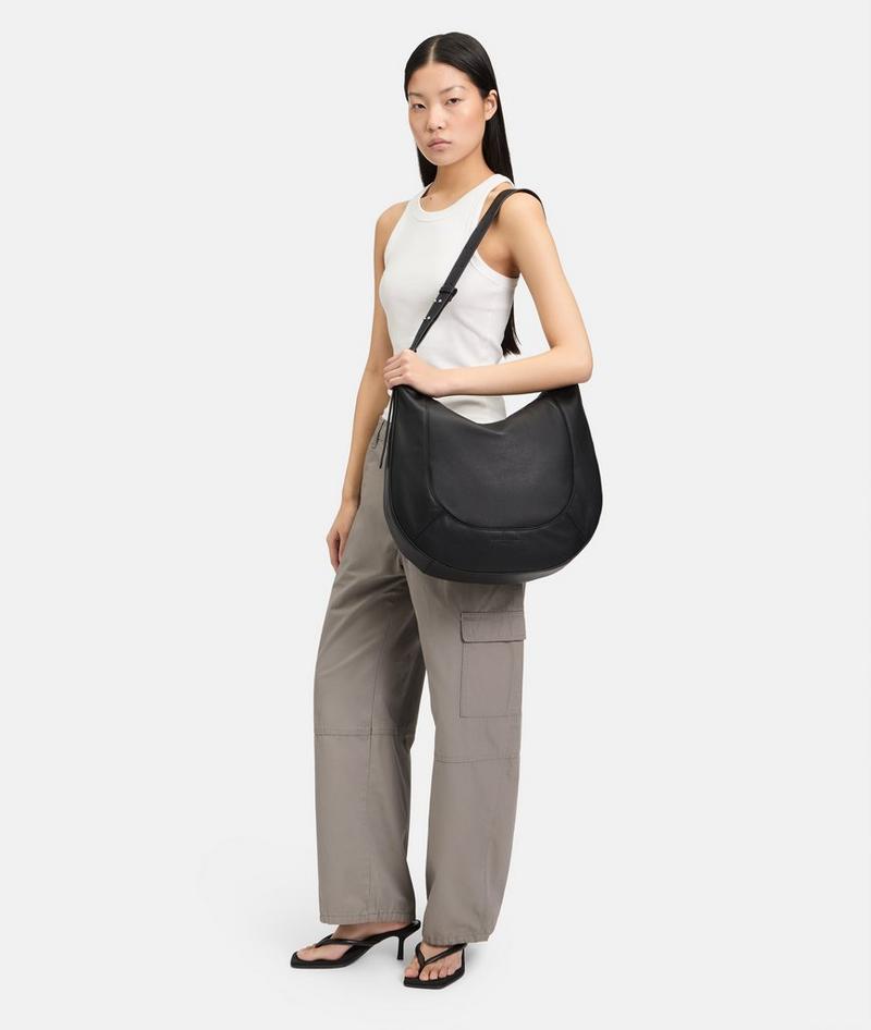 Liebeskind Herren Alma Hobo L - Schwarz