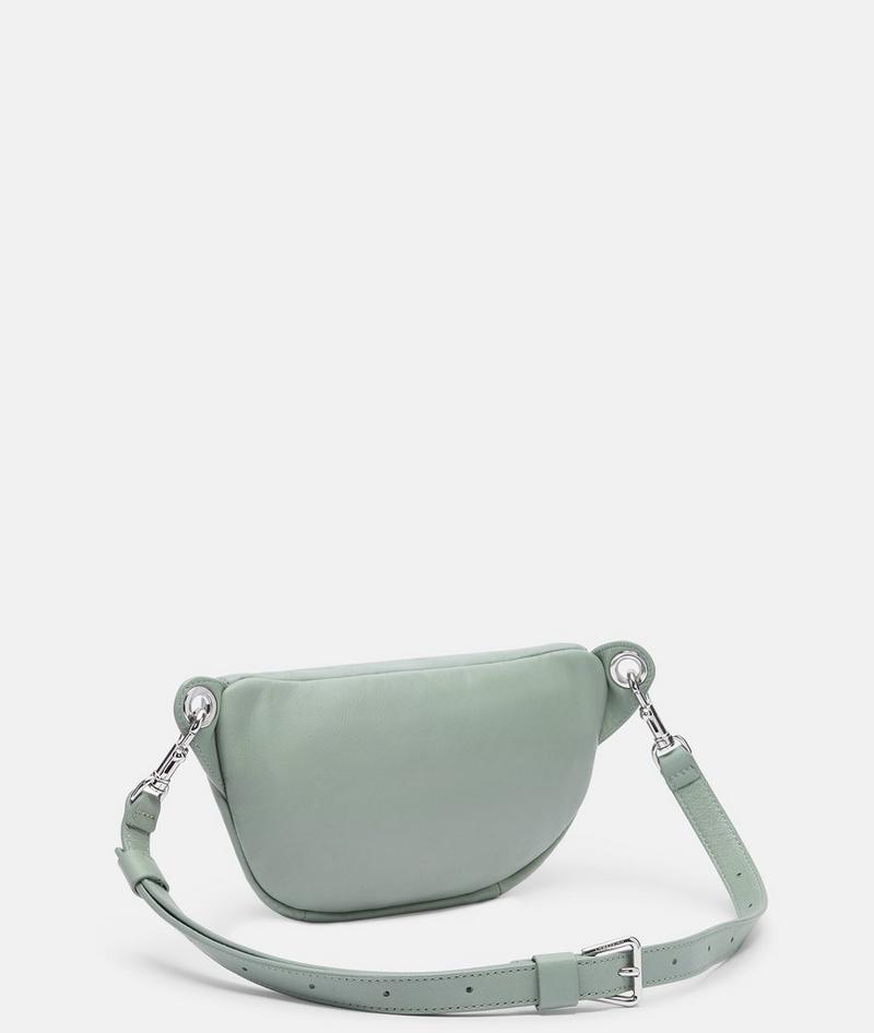 Liebeskind Herren Tavia Belt-bag M - Dunkles Salbeigrün