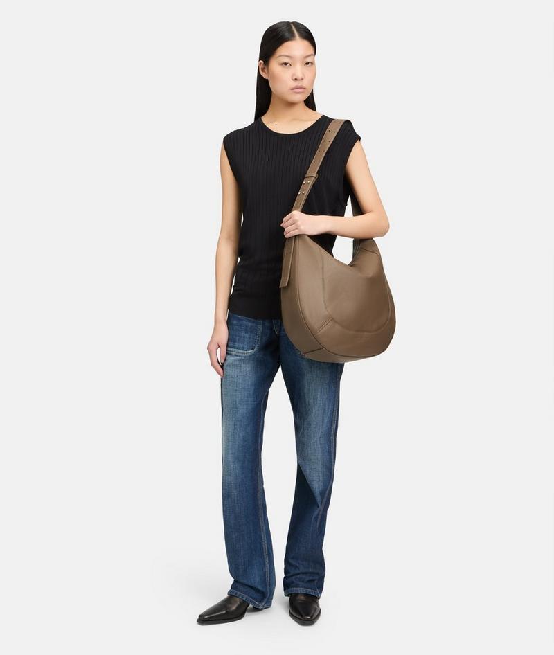 Liebeskind Herren Alma Hobo L - Sandstein