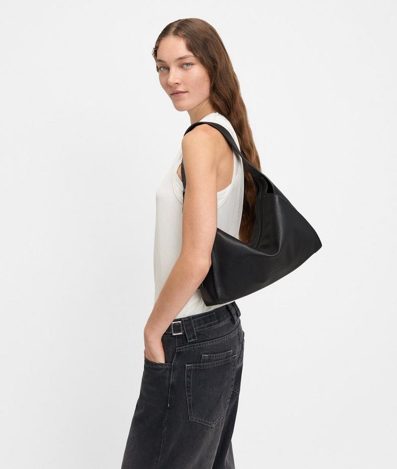 Liebeskind Herren Lou Hobo S - Schwarz