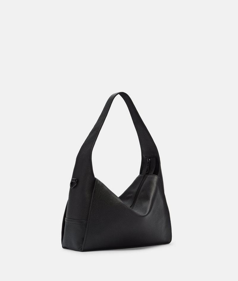 Liebeskind Herren Lou Hobo S - Schwarz