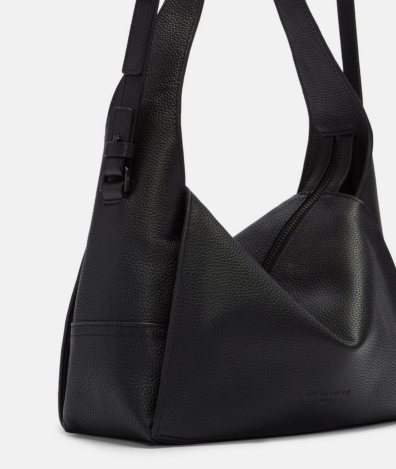 Liebeskind Herren Lou Hobo S - Schwarz