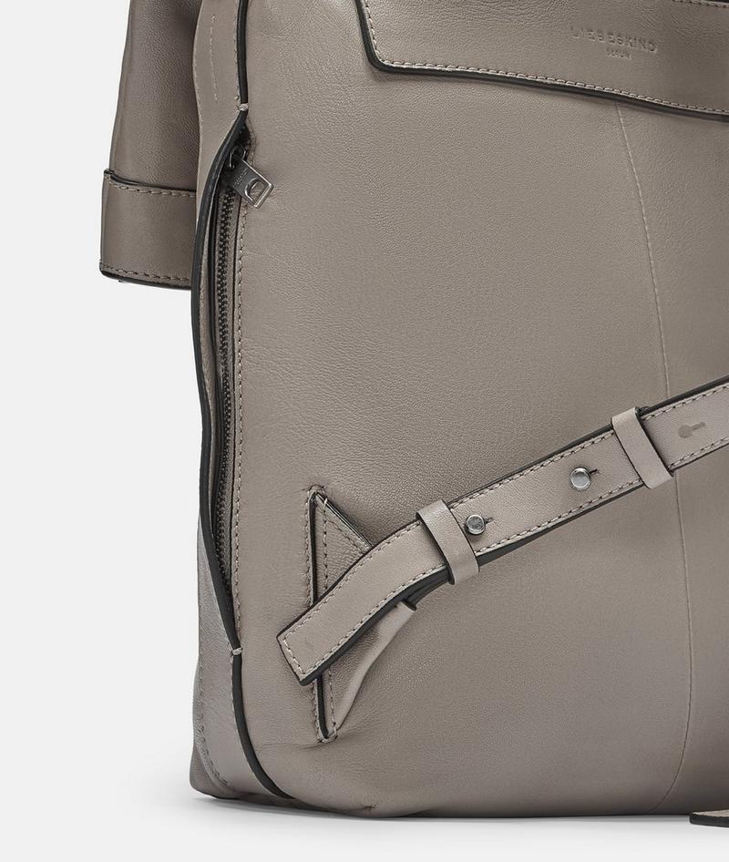 Liebeskind Herren Elvira Backpack M - Steingrau