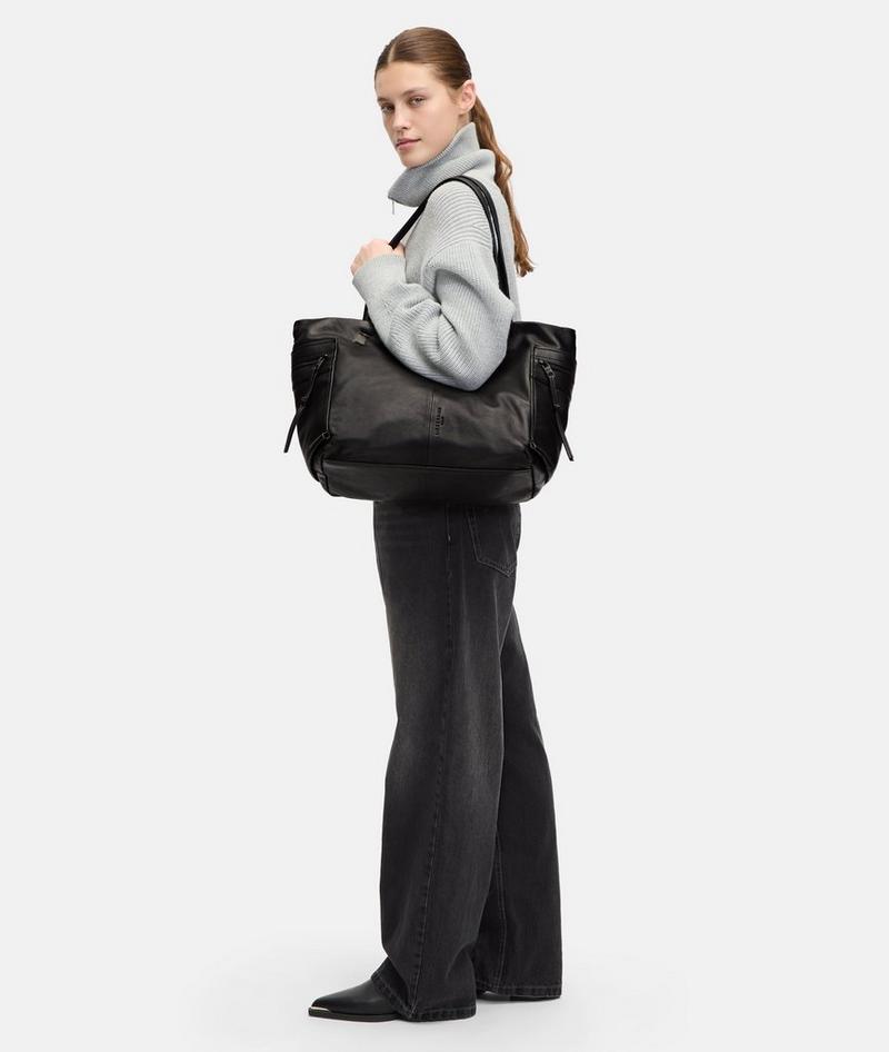 Liebeskind Herren Hera Shopper L - Schwarz