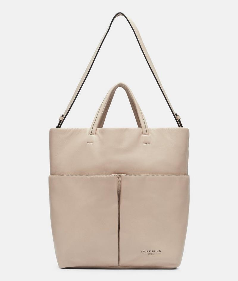 Liebeskind Herren Hera Tote L - Sandfarben