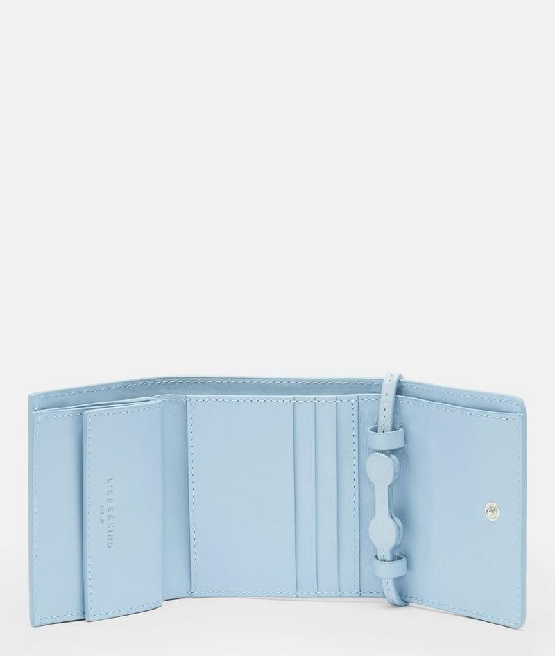 Liebeskind Herren Ada Geldbörse M - Hellblau