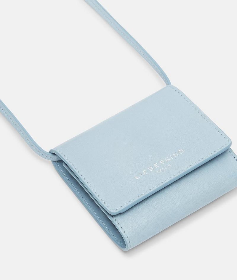 Liebeskind Herren Ada Geldbörse M - Hellblau