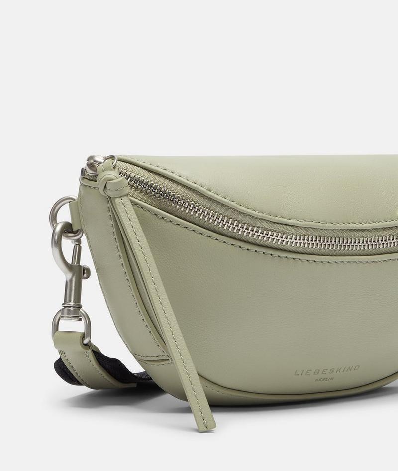 Liebeskind Herren Alma Belt-bag M - Helles Olivgrün