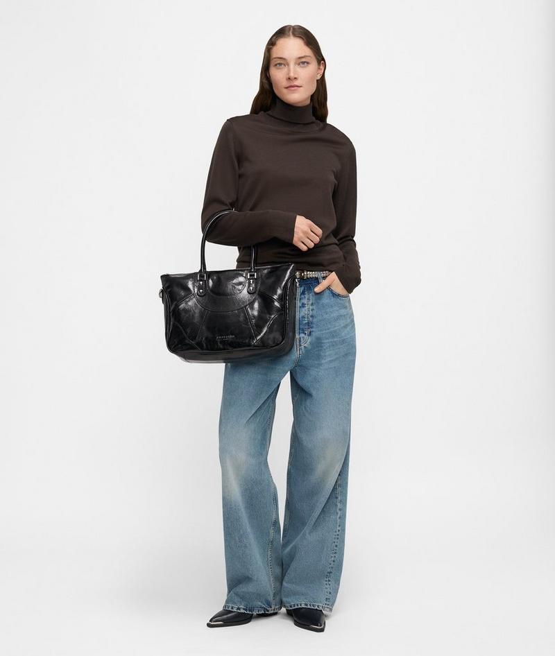 Liebeskind Herren Archive Esther Satchel M - Schwarz