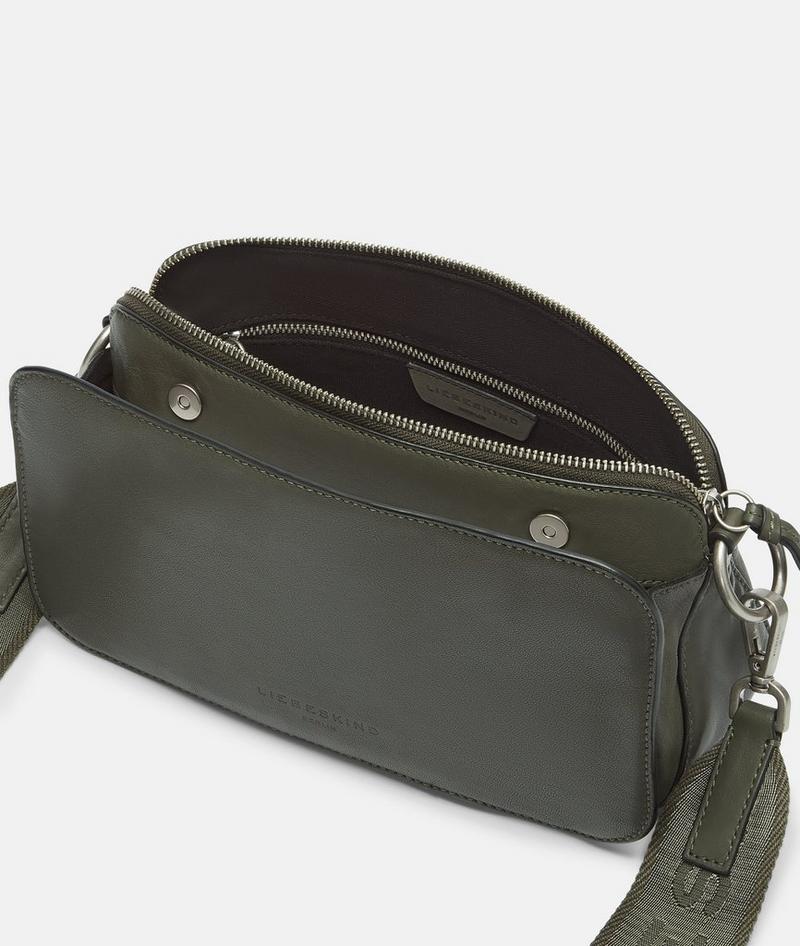 Liebeskind Herren Clarice Crossbody M - Olivgrün