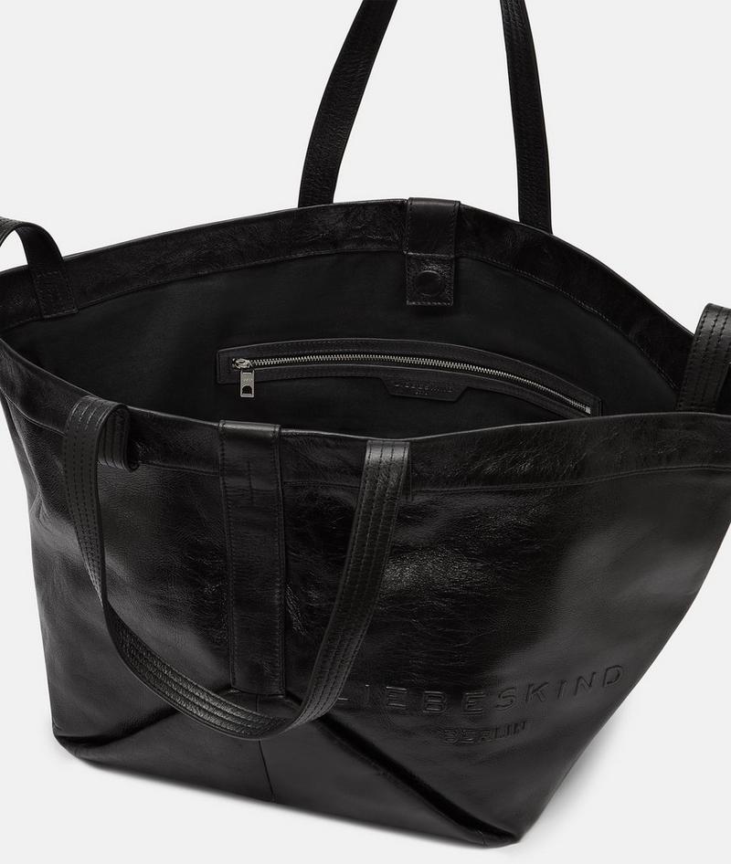 Liebeskind Herren Elvira Shopper L - Schwarz