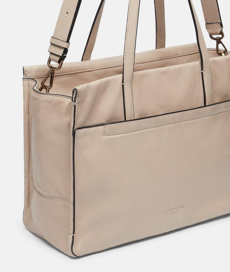 Liebeskind Herren Sky Shopper L - Sandfarben