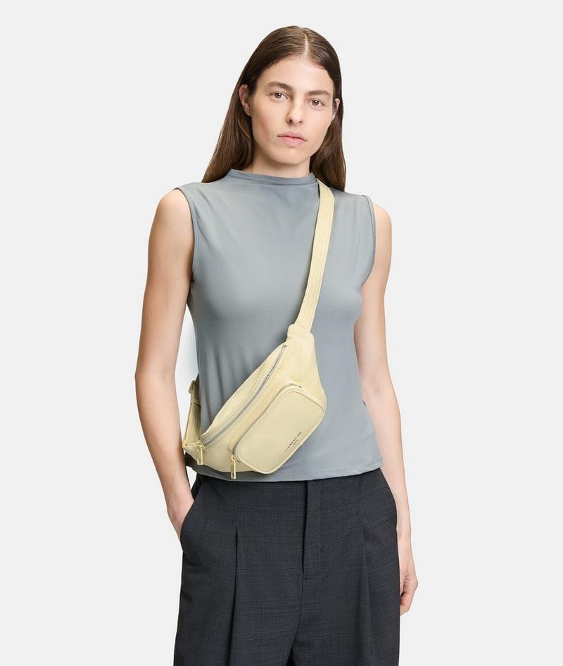 Liebeskind Herren Nylon Lila Belt-bag M - Hellgelb