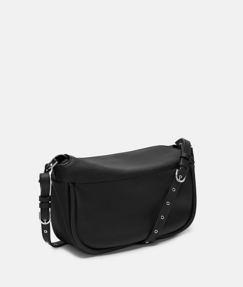 Liebeskind Herren Fab Hobo L - Schwarz