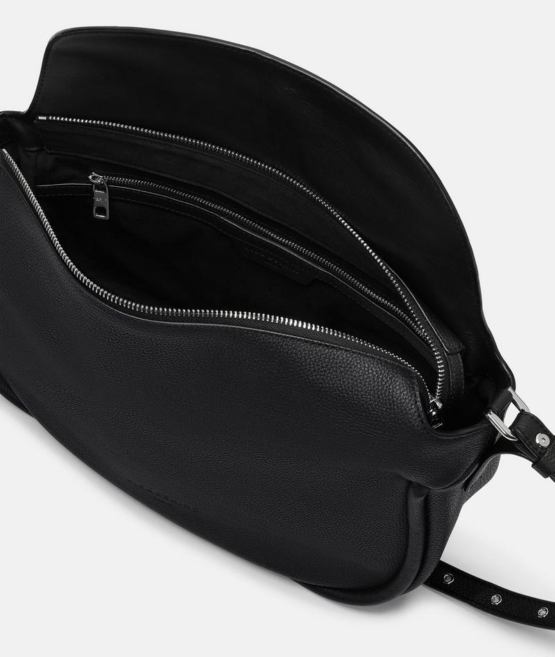 Liebeskind Herren Fab Hobo L - Schwarz