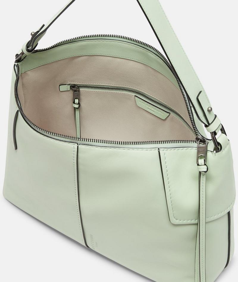 Liebeskind Herren Mila Hobo M - Salbeigrün