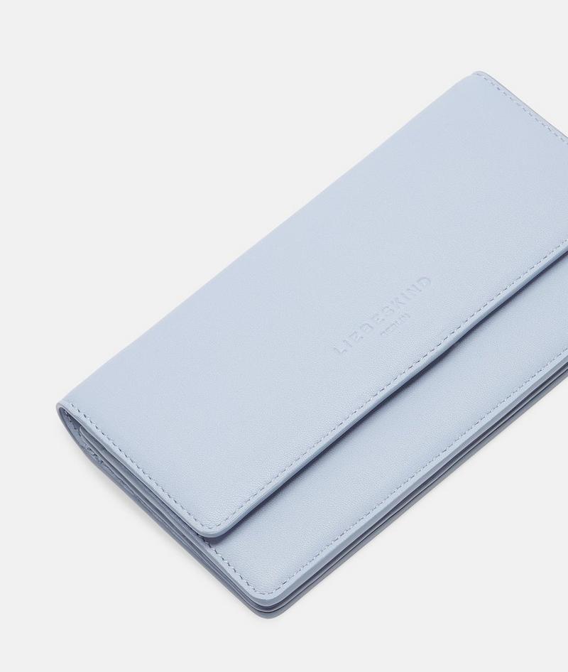 Liebeskind Herren Slam Geldbörse L - Hellblau