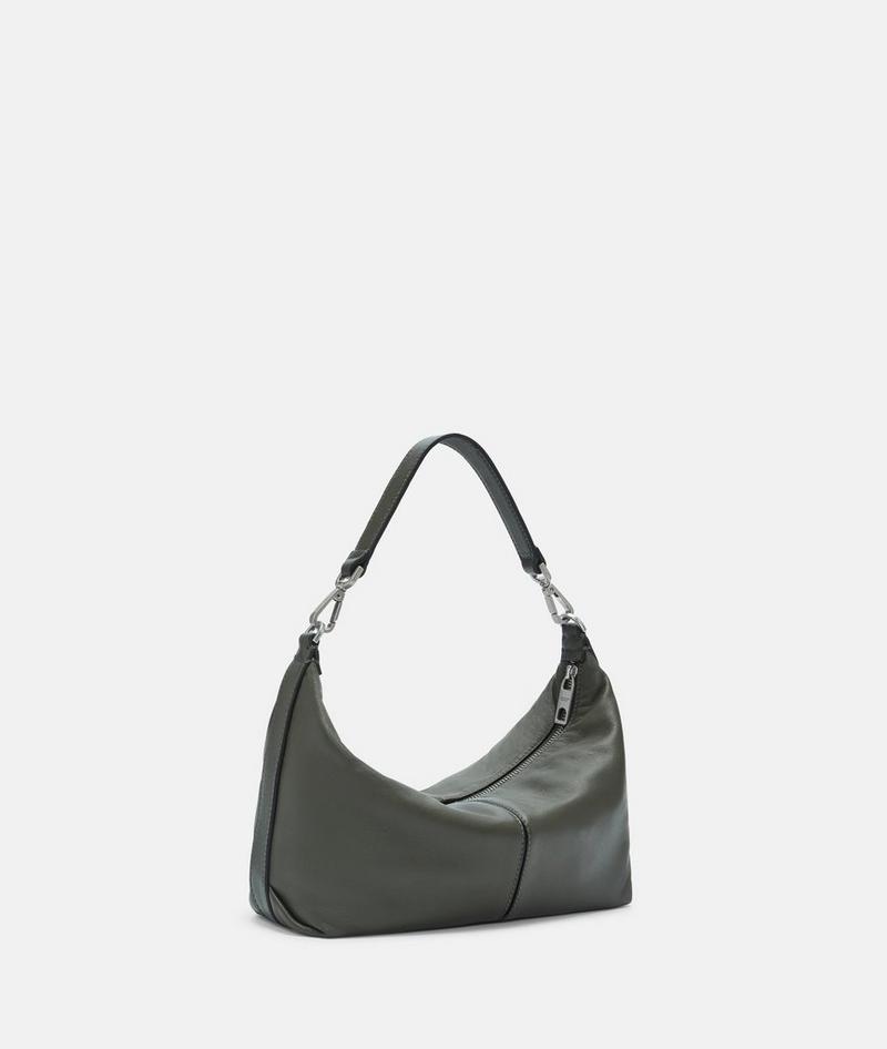 Liebeskind Herren Paris Hobo S - Olivgrün