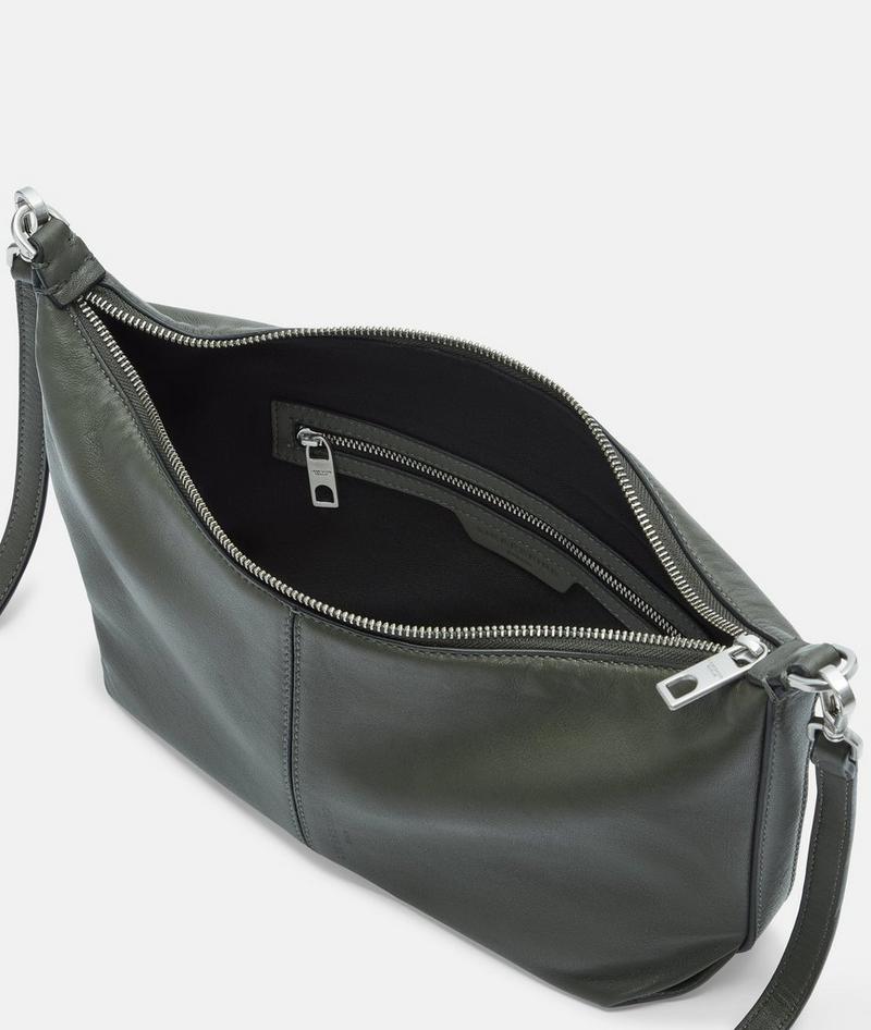 Liebeskind Herren Paris Hobo S - Olivgrün