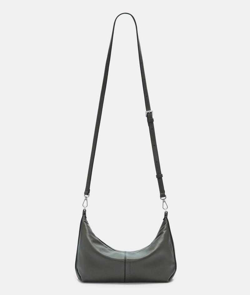 Liebeskind Herren Paris Hobo S - Olivgrün