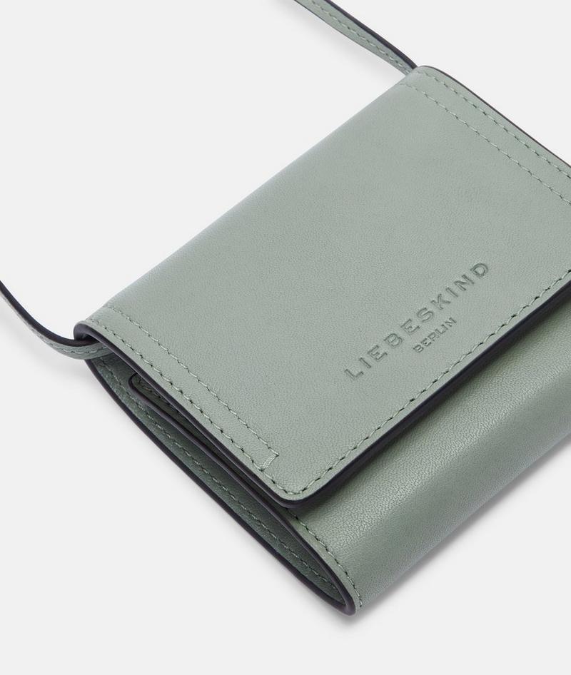 Liebeskind Herren Ada Geldbörse M - Dunkles Salbeigrün