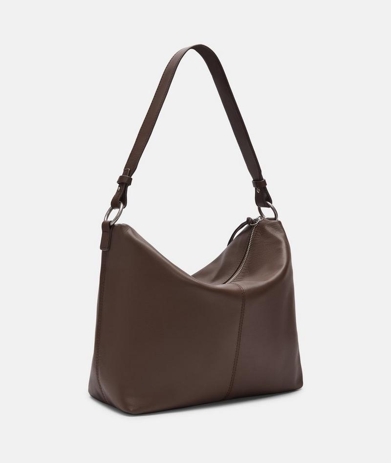 Liebeskind Herren Aissa Hobo M - Dunkelbraun