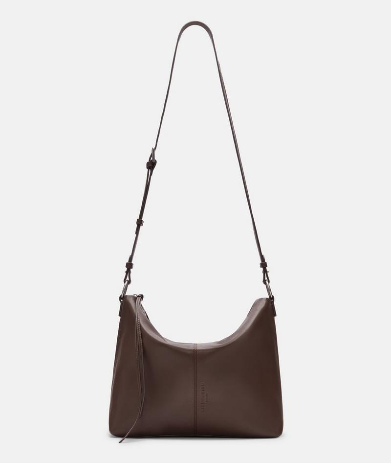 Liebeskind Herren Aissa Hobo M - Dunkelbraun