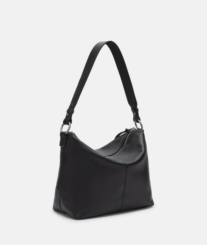 Liebeskind Herren Aissa Hobo S - Schwarz