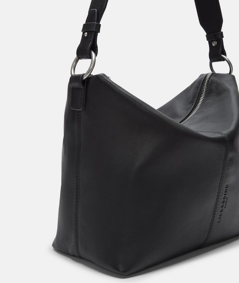 Liebeskind Herren Aissa Hobo S - Schwarz