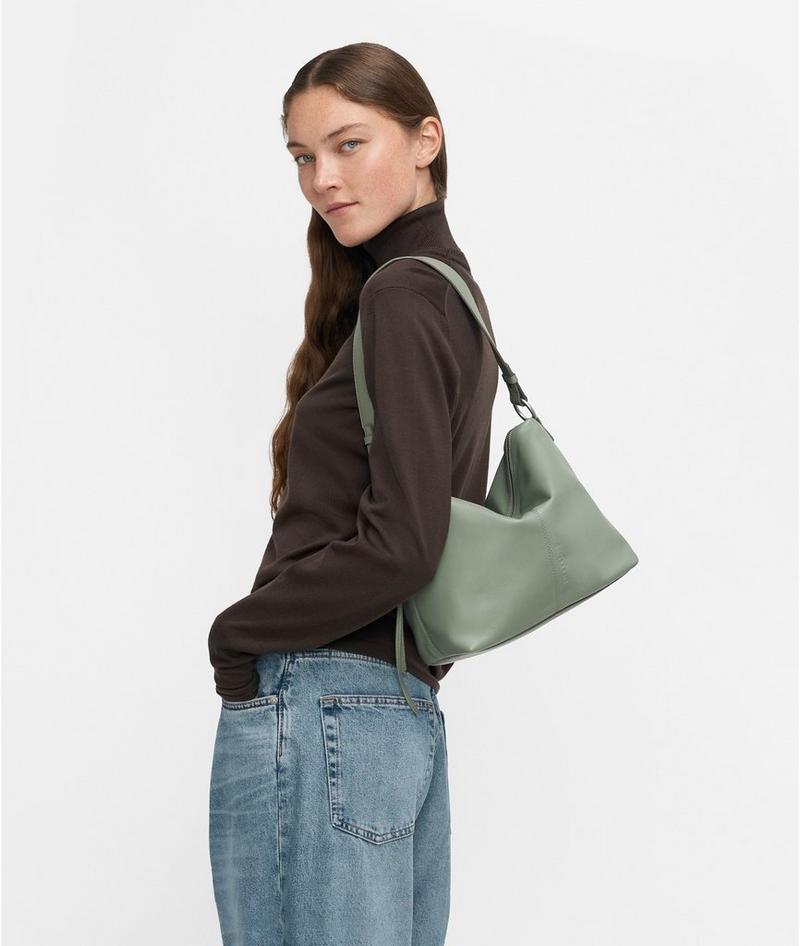 Liebeskind Herren Aissa Hobo S - Helles Olivgrün