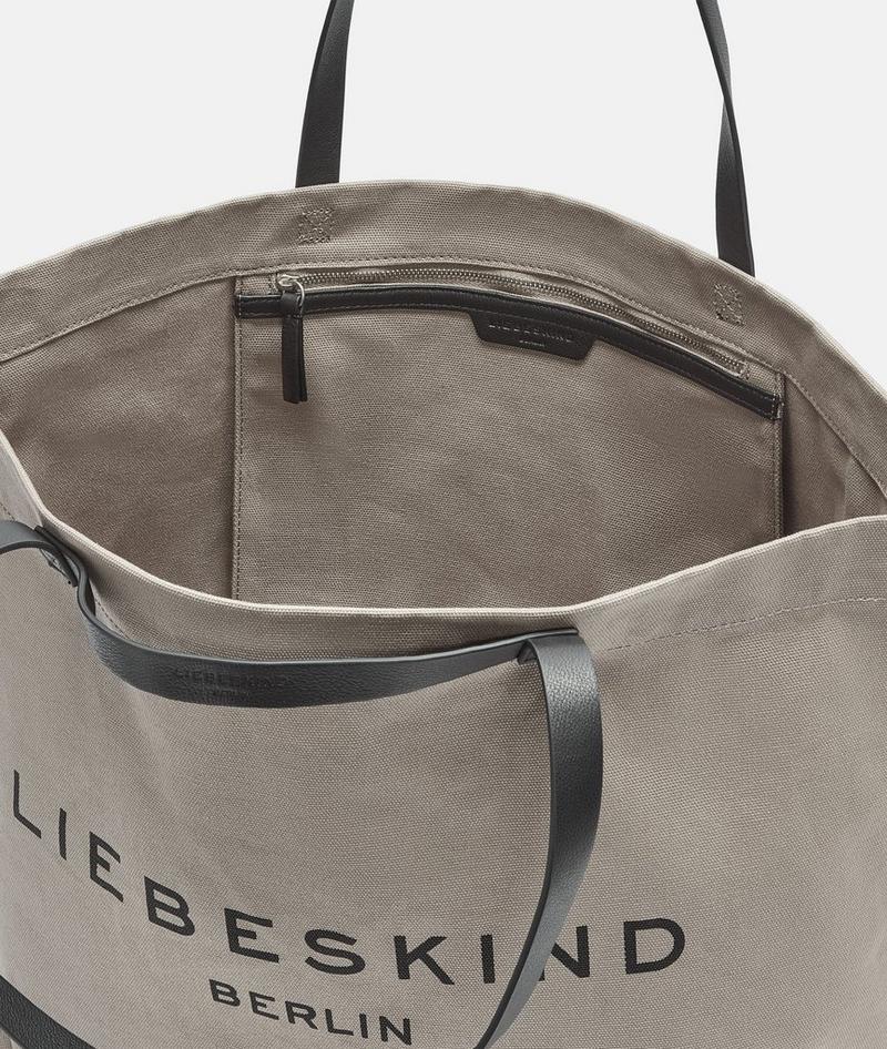 Liebeskind Herren Aurora Shopper L - Sandstein