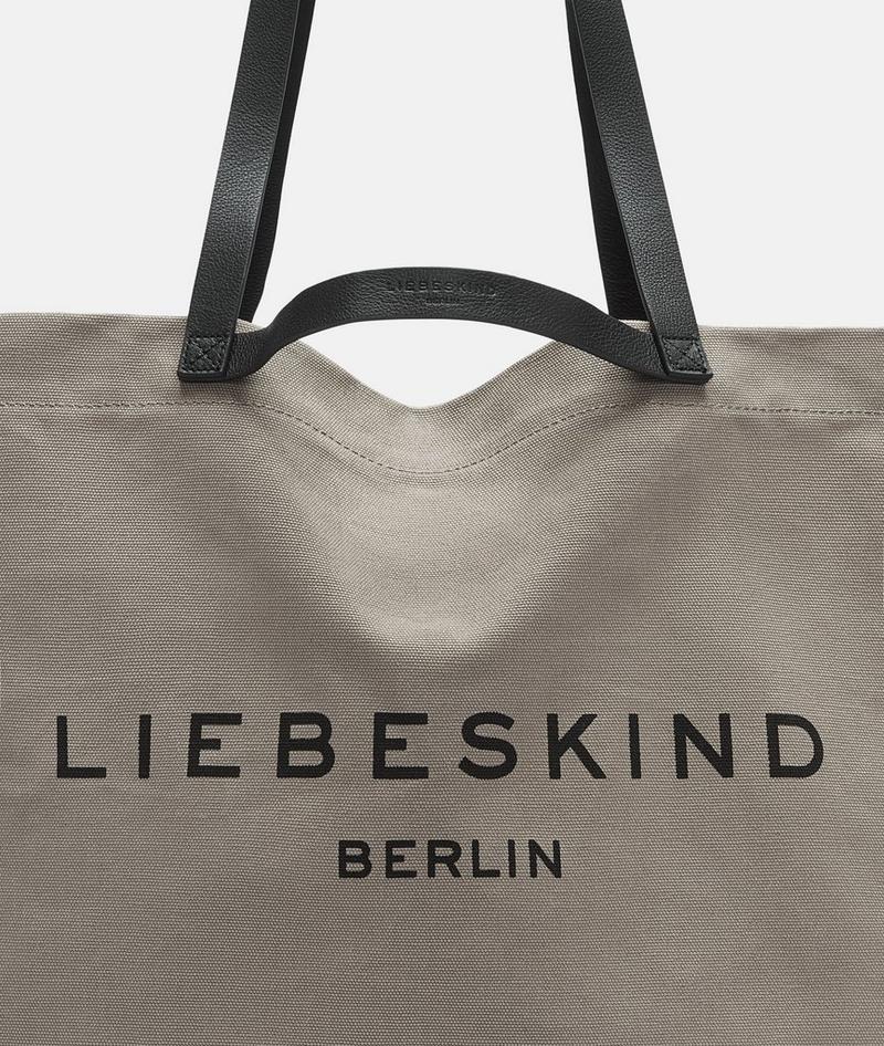 Liebeskind Herren Aurora Shopper L - Sandstein