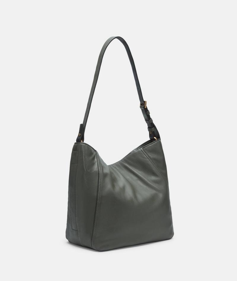 Liebeskind Herren Chudy Hobo M - Tannengrün