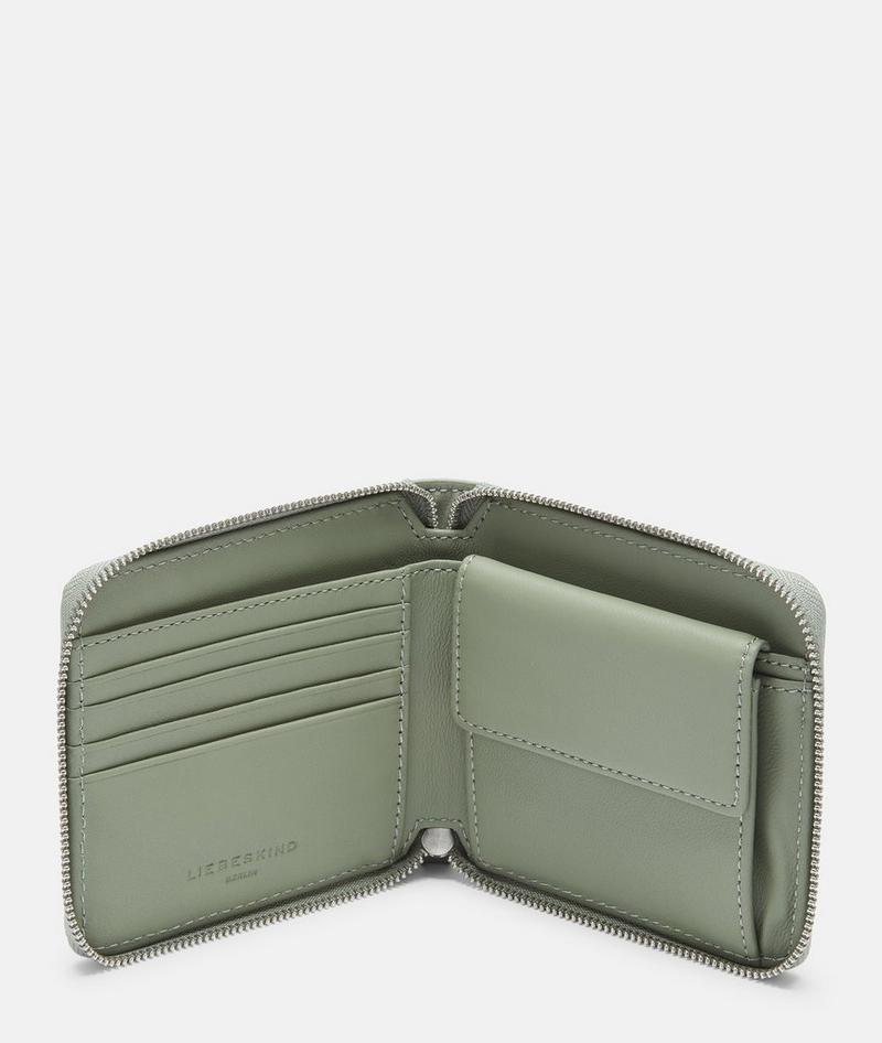 Liebeskind Herren Liana Geldbörse M - Helles Olivgrün