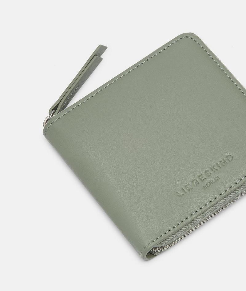 Liebeskind Herren Liana Geldbörse M - Helles Olivgrün
