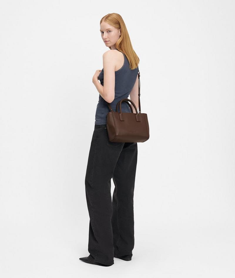 Liebeskind Herren Marigold Crossbody S - Dunkelbraun