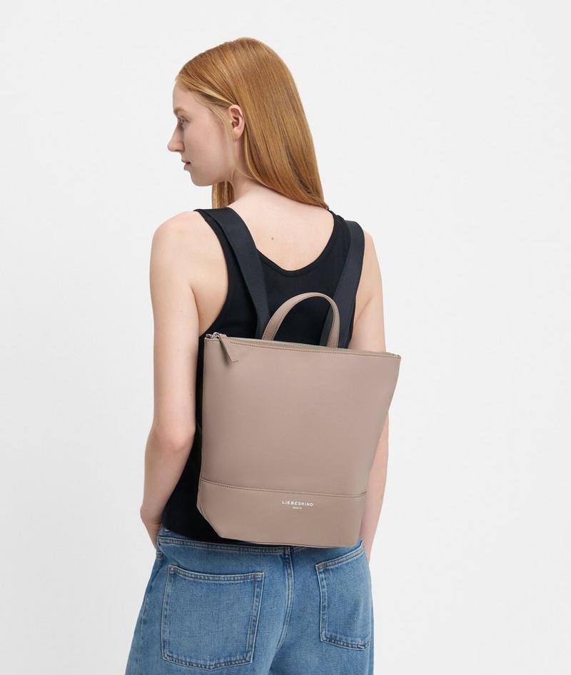 Liebeskind Herren Backpack M - Cognac