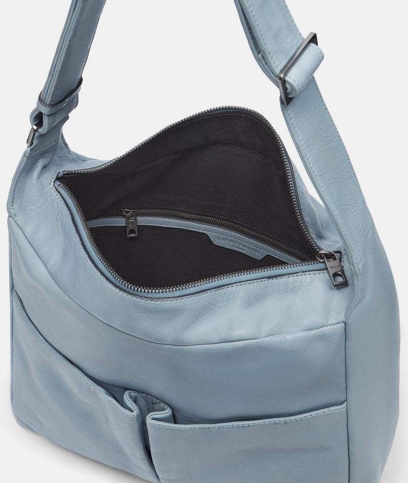 Liebeskind Herren Hera Hobo M - Blassblau