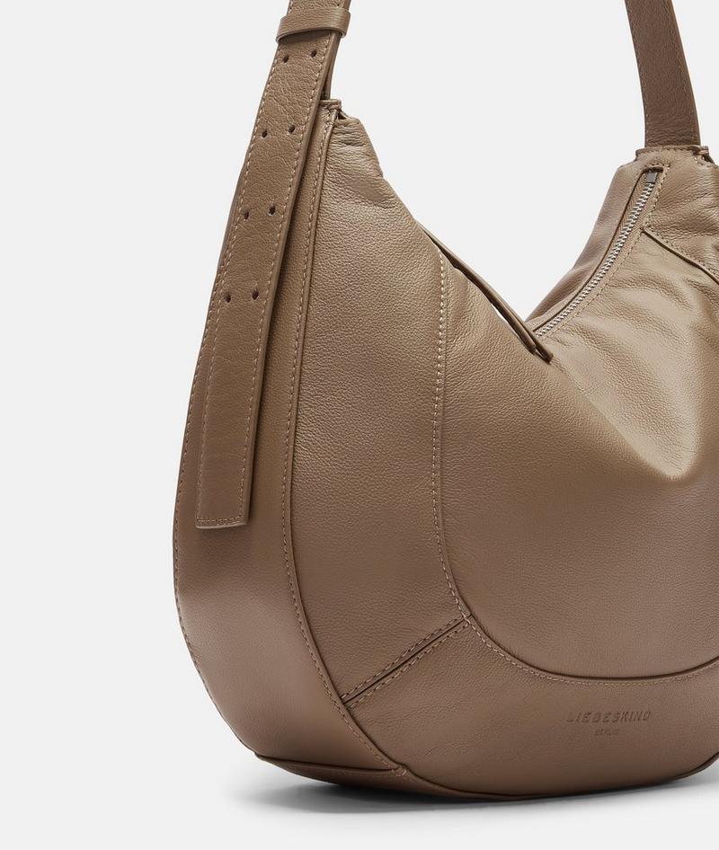 Liebeskind Herren Alma Hobo M - Sandstein