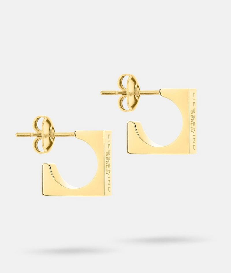 Liebeskind Herren Ohrringe - Gold
