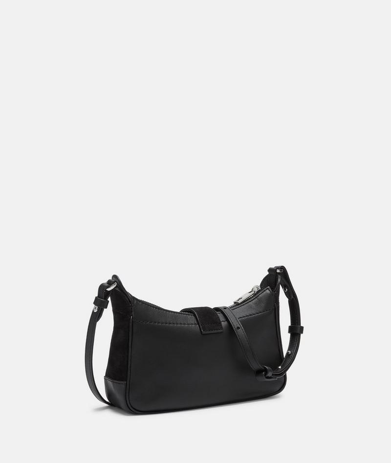 Liebeskind Herren Ren Crossbody S - Schwarz