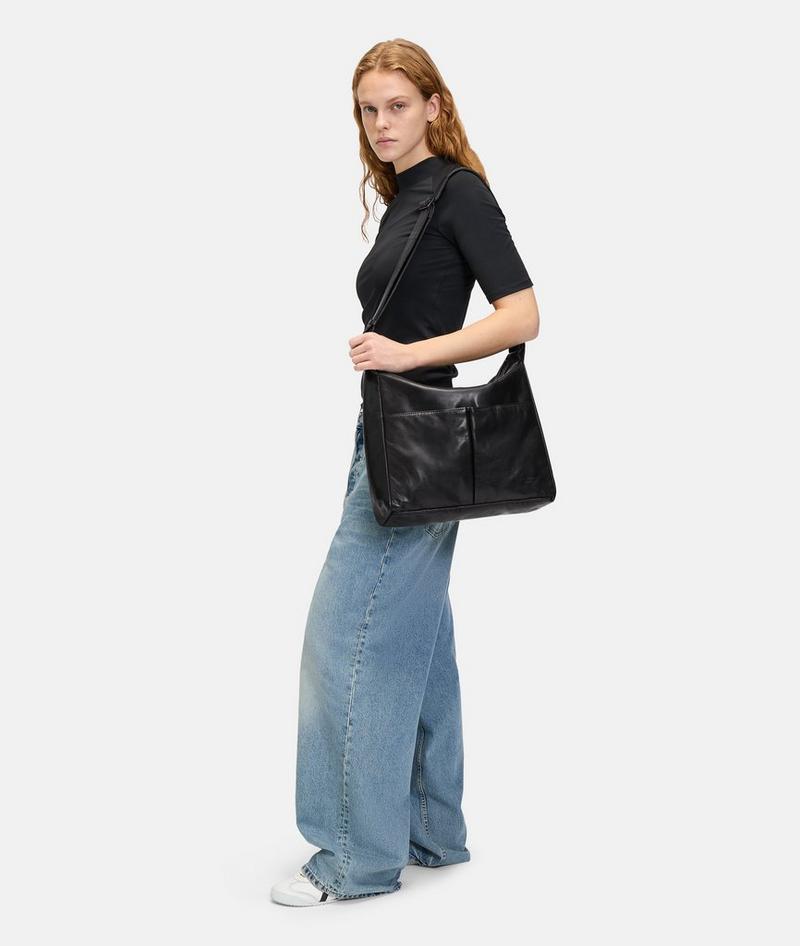 Liebeskind Herren Hera Hobo M - Schwarz