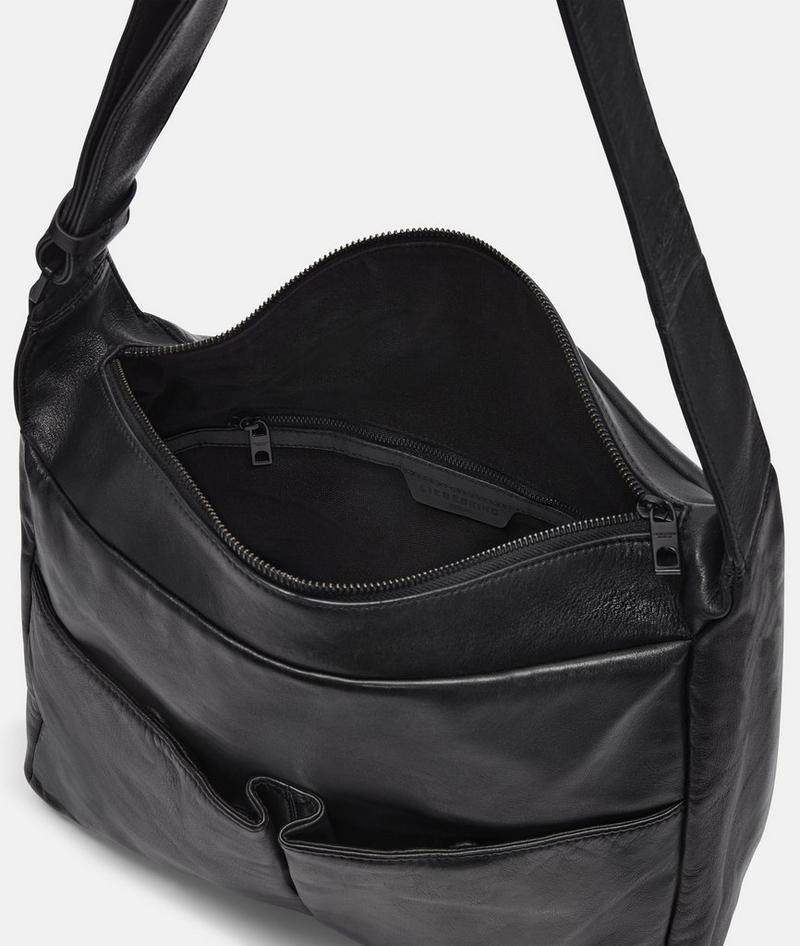 Liebeskind Herren Hera Hobo M - Schwarz