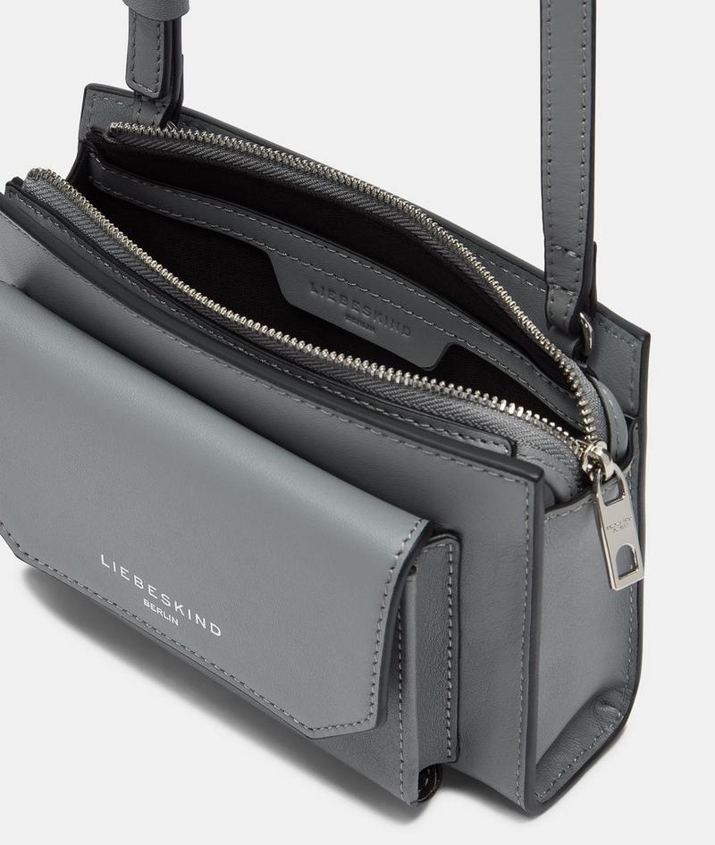 Liebeskind Herren Lora Mini-bag - Grau Meliert