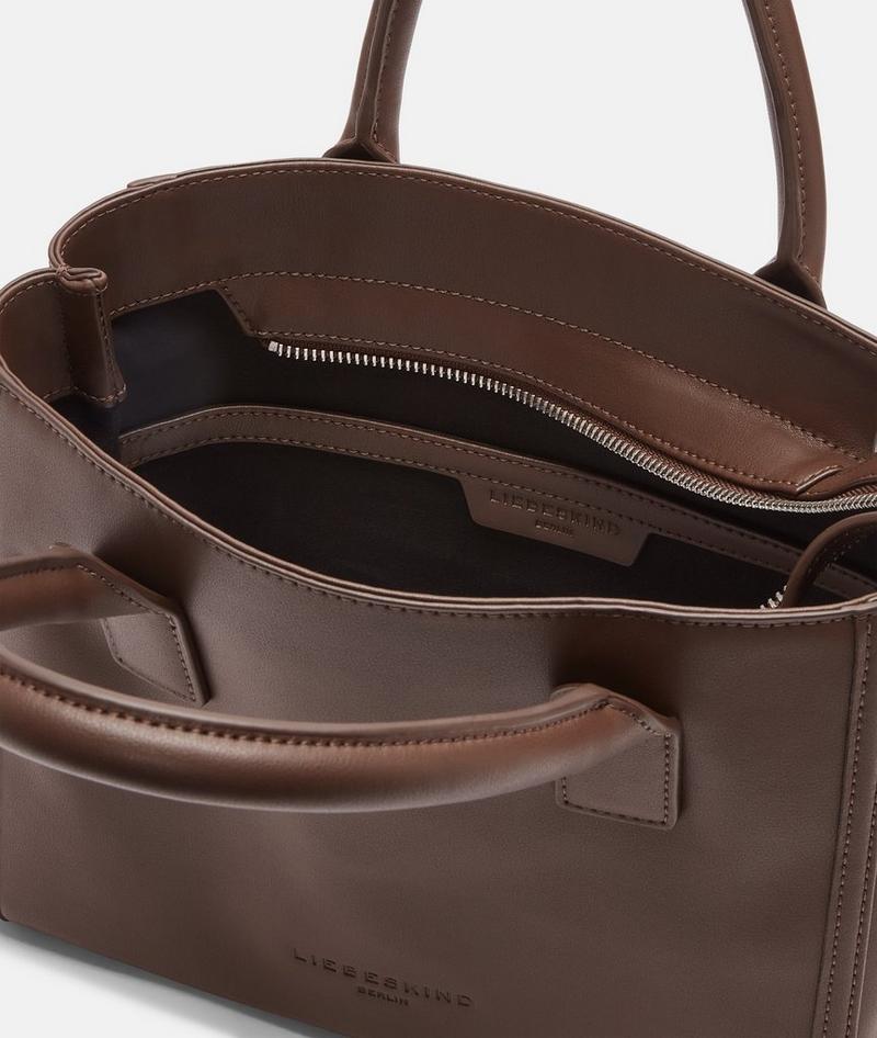 Liebeskind Herren Marigold Crossbody S - Dunkelbraun